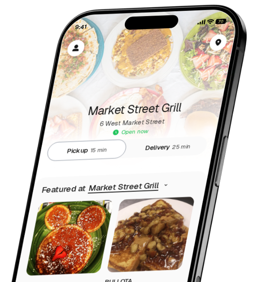 Market Street Grill app preview