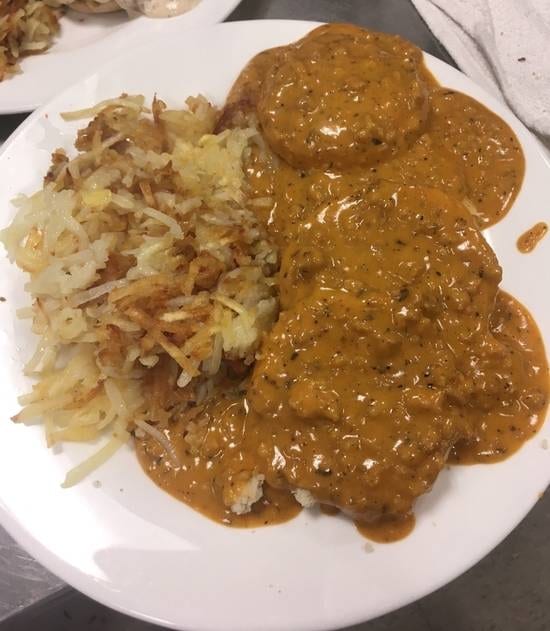 HALF GRAVY O BISCUITS.